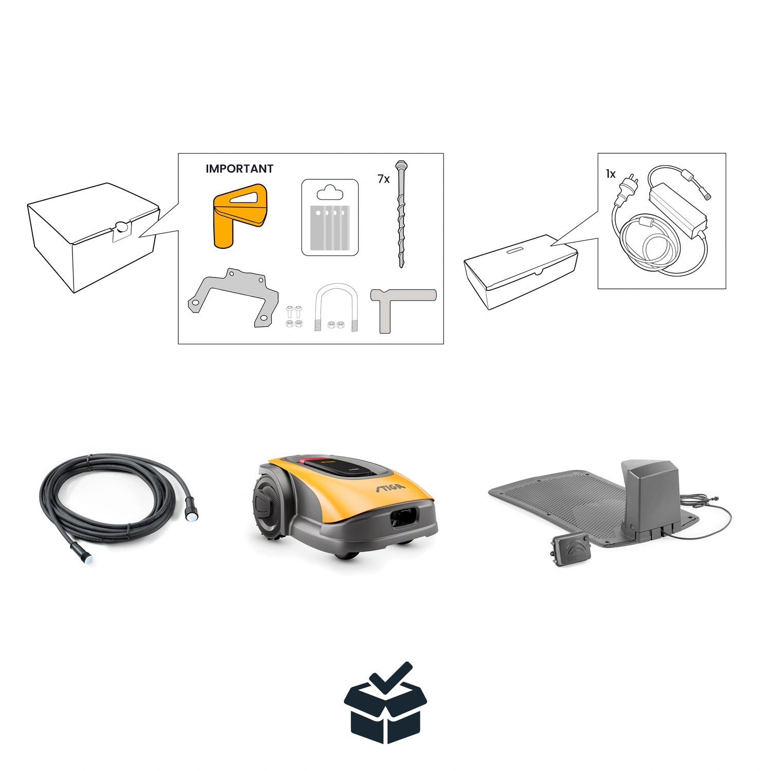 Tondeuse robot Stiga Experience A 300 (2R7101328/ST1)