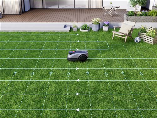 Tondeuse robot Ecovacs Goat O1200 RTK (Ecovacs MR2452B)