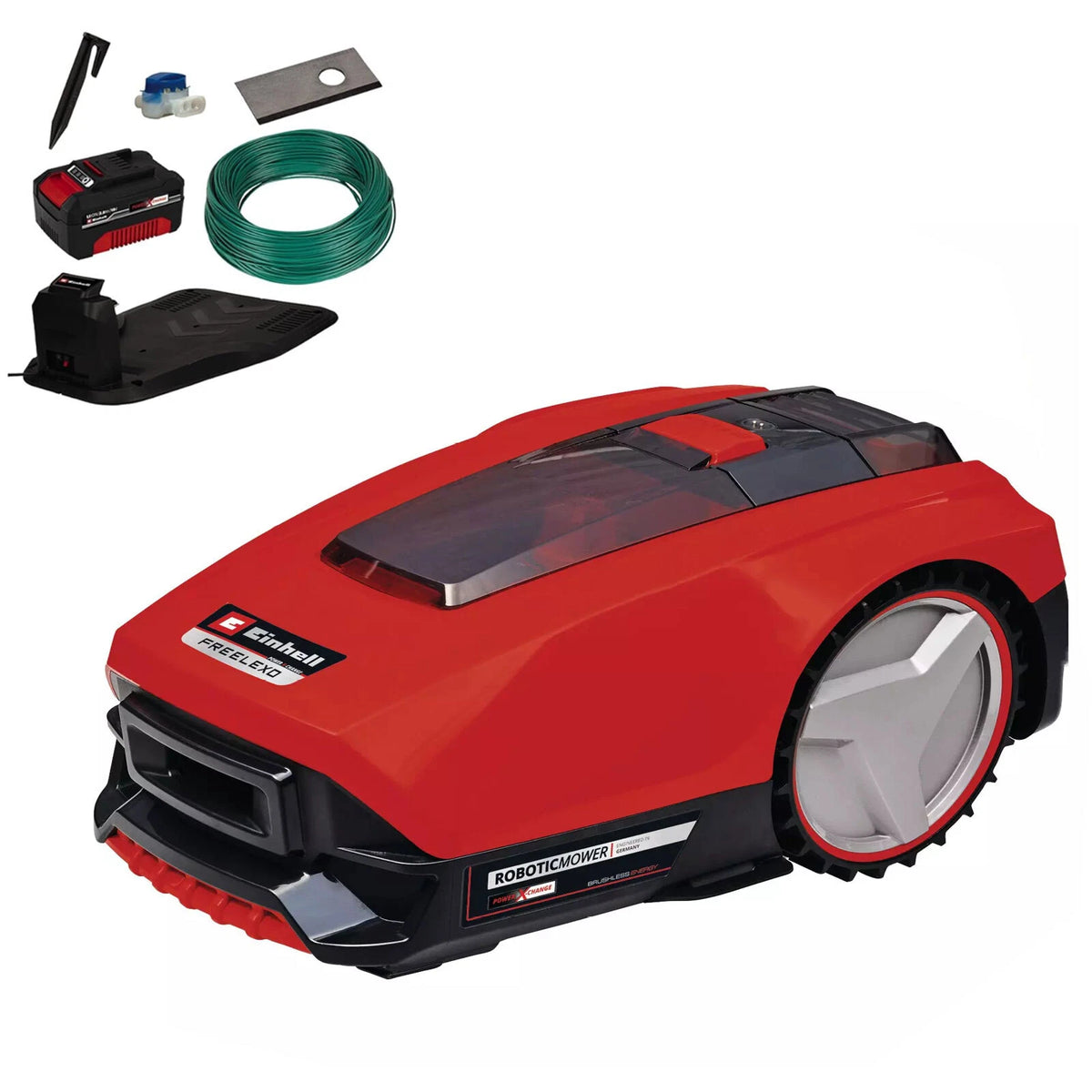 Tondeuse robot Einhell Classic FREELEXO 550 Kit + batterie 3.0 Ah