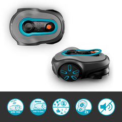 Tondeuse robot Gardena smart Sileno free 1200 (19923-20)