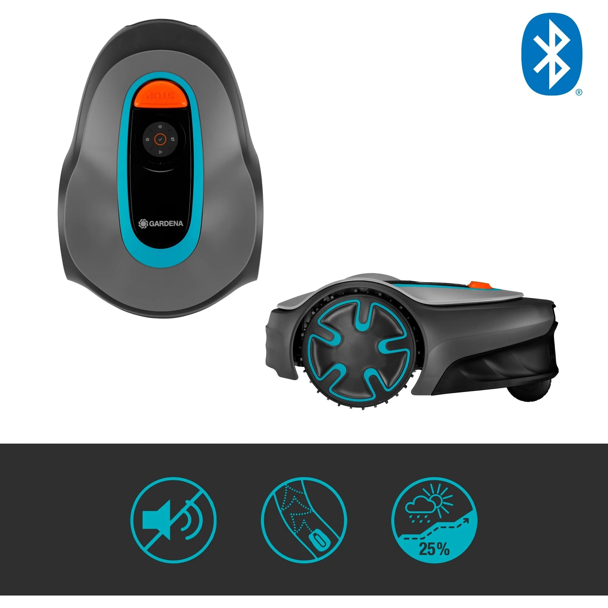 Tondeuse robot Gardena Sileno minimo 500 (Gardena 15202-20)