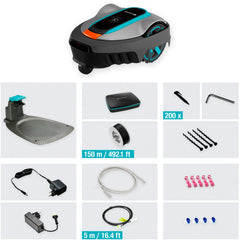 Tondeuse robot Gardena smart Sileno city 400 (Gardena 19605-60)