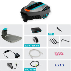 Tondeuse robot Gardena smart Sileno city Set 600 (Gardena 19603-60)