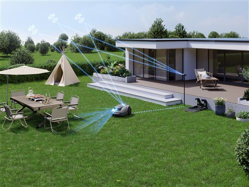 Tondeuse robot Ecovacs Goat O1200 RTK (Ecovacs MR2452B)