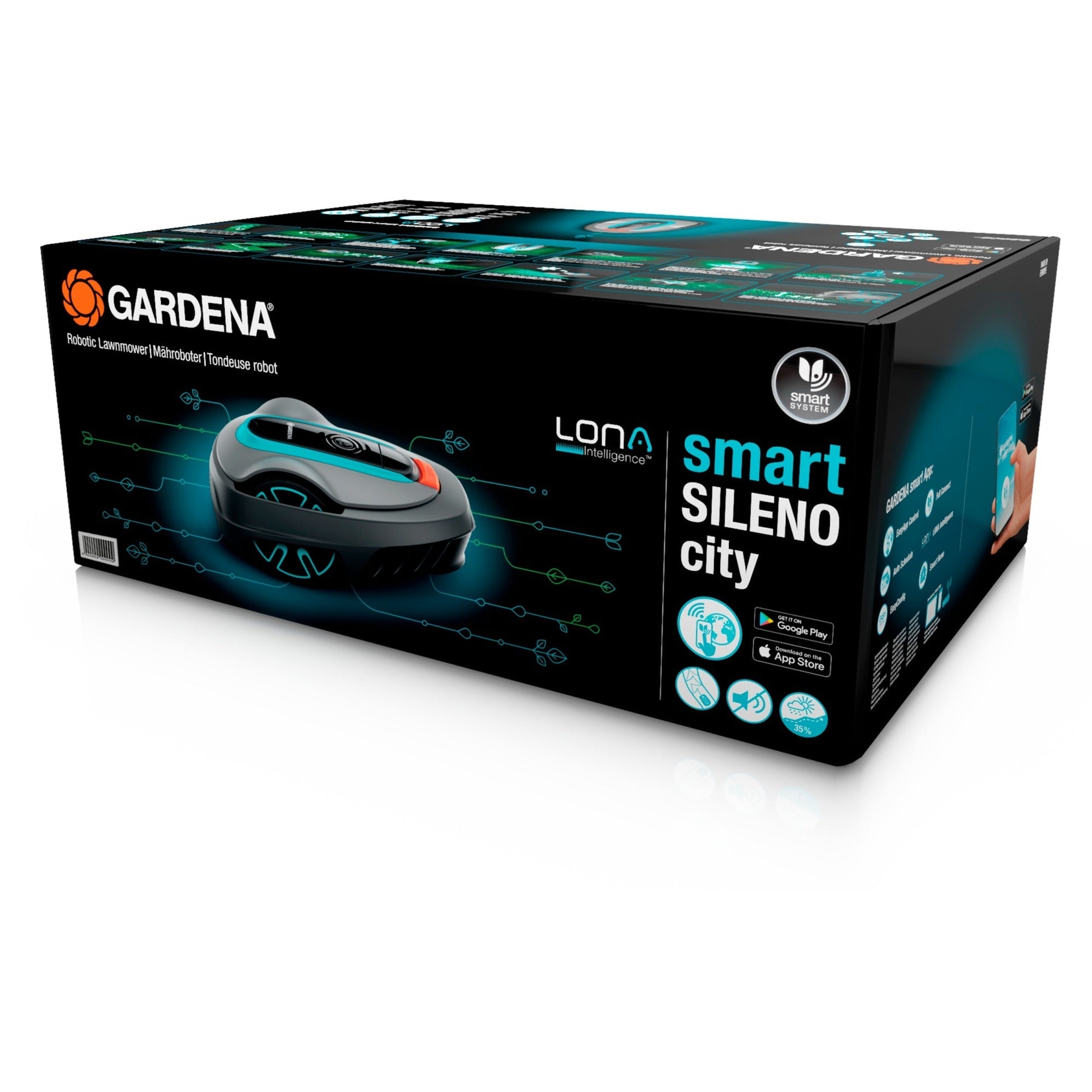 Tondeuse robot Gardena smart Sileno city Set 600 (Gardena 19603-60)