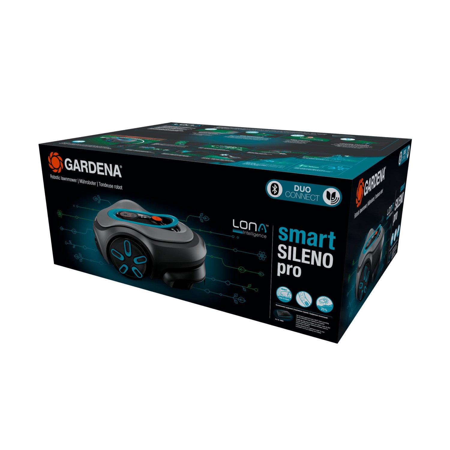 Tondeuse robot Gardena smart Sileno pro 600 (Gardena 19802-20)