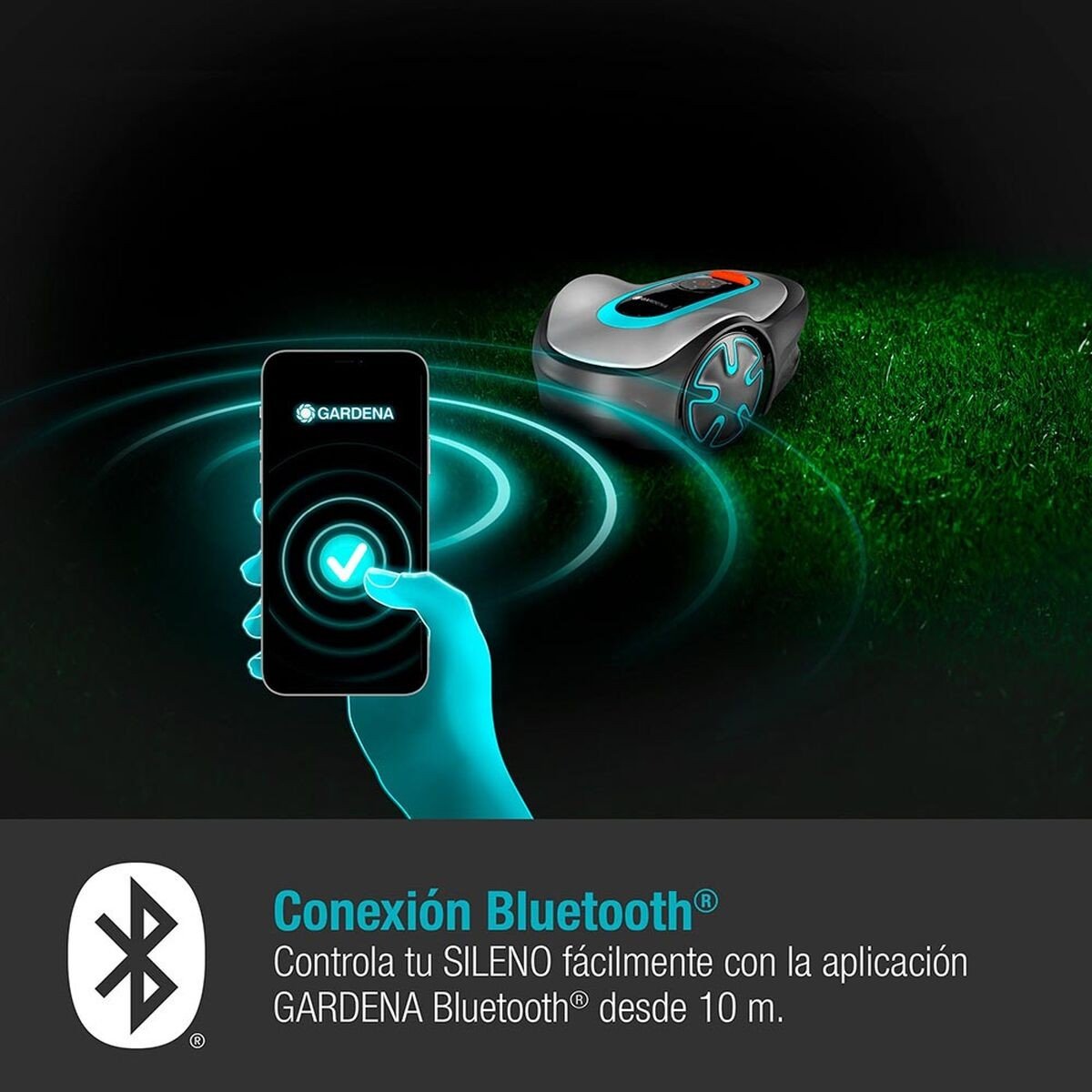 Tondeuse robot Gardena Sileno minimo 250 (Gardena 15201-34)
