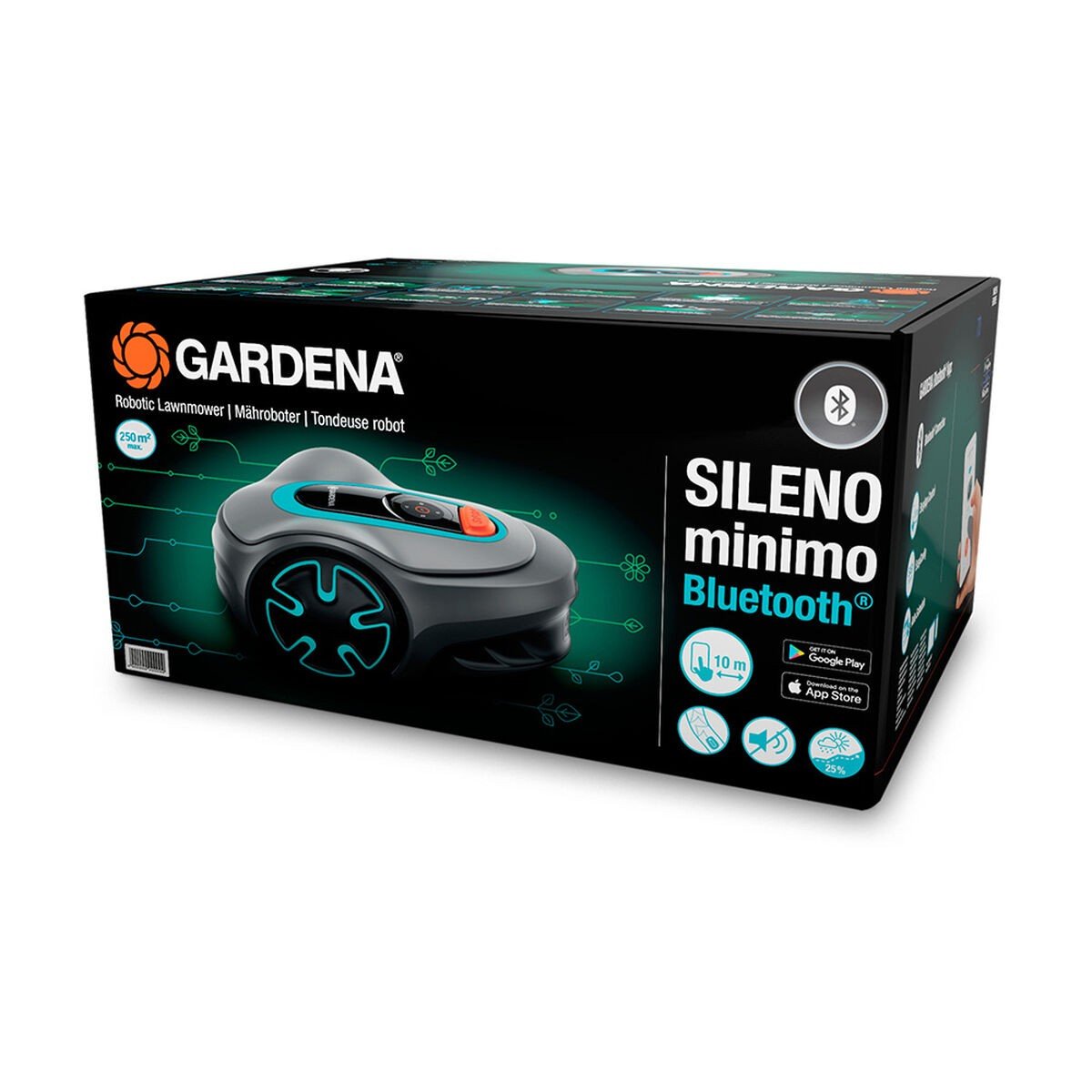 Tondeuse robot Gardena Sileno minimo 250 (Gardena 15201-34)