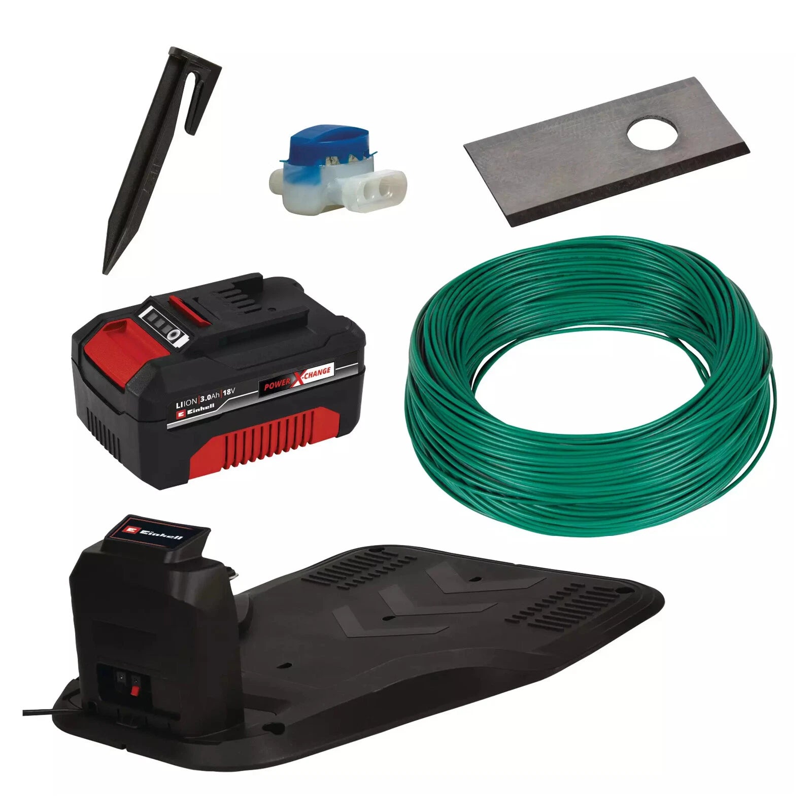 Tondeuse robot Einhell Classic FREELEXO 550 Kit + batterie 3.0 Ah