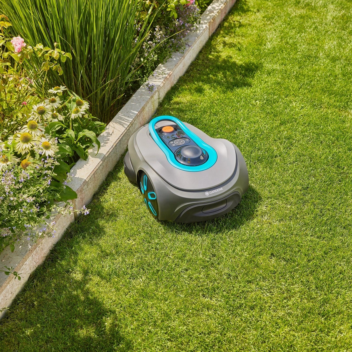 Tondeuse robot Gardena smart Sileno free 800 (19922-20)