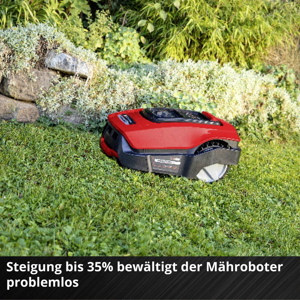 Tondeuse robot Einhell Expert FREELEXO 1200 LCD BT + batterie 5.2Ah