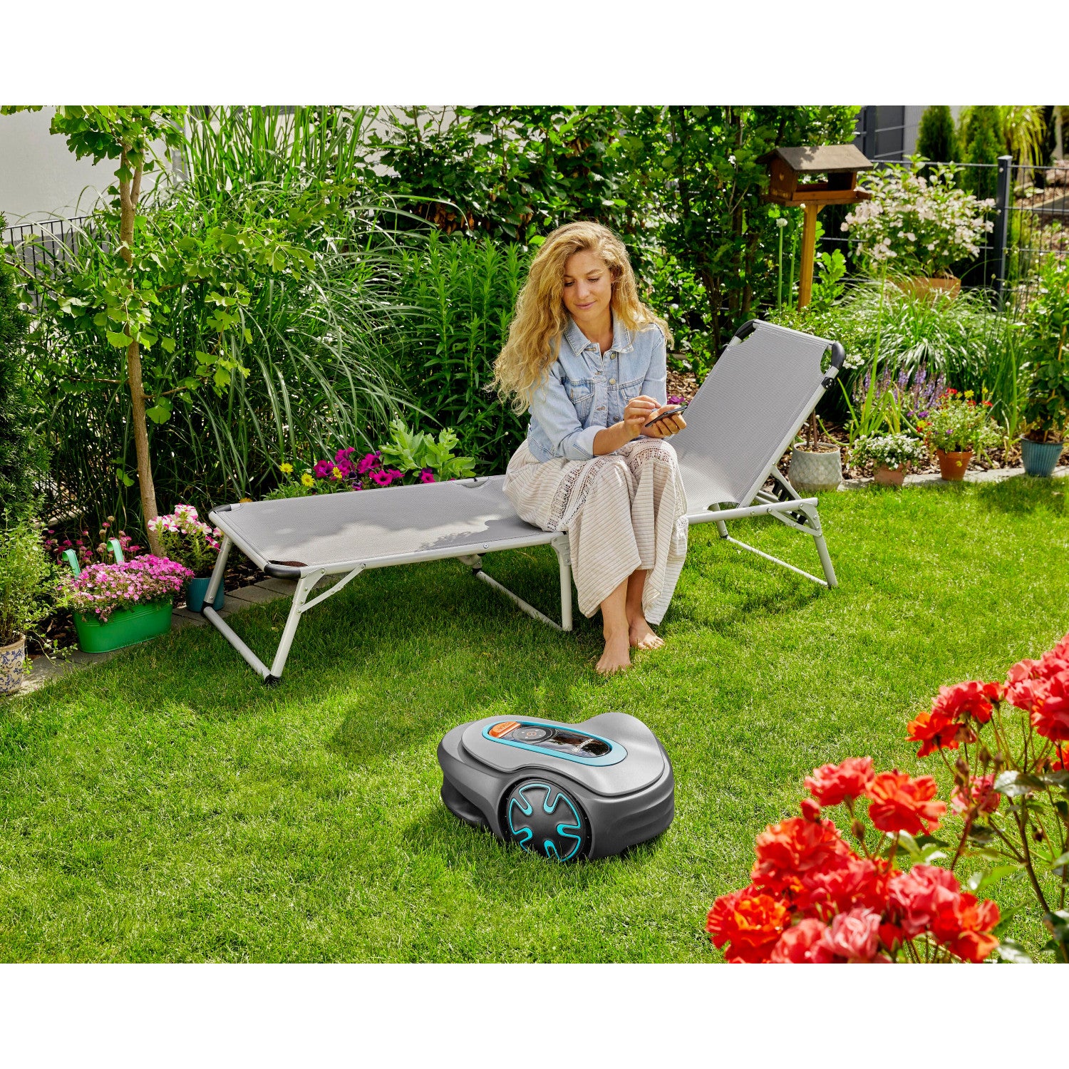 Tondeuse robot Gardena Sileno minimo 250 (Gardena 15201-20)