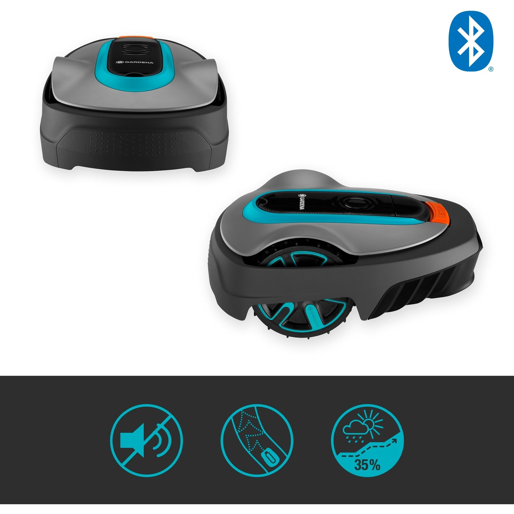 Tondeuse robot Gardena Sileno city 600 (Gardena 15010-20)
