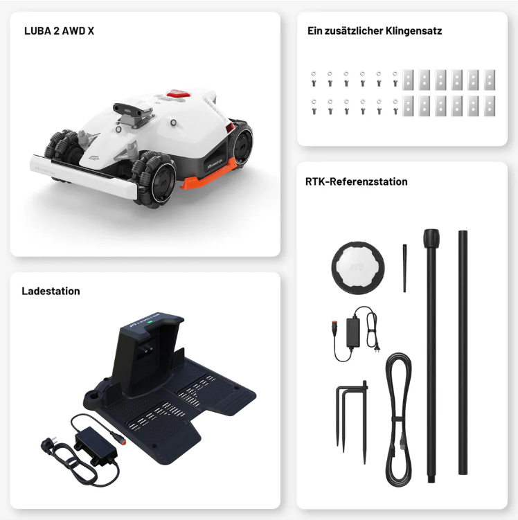 Tondeuse robot Mammotion Luba 2 AWD 5000X
