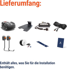 Tondeuse robot Husqvarna Aspire R4 + Kit d'installation